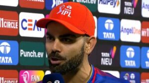 Read more about the article Virat Kohli ने कॉल पर अपनी पत्‍नी अनुष्‍का और बच्‍चों वमिका व अकाय से की बातचीत