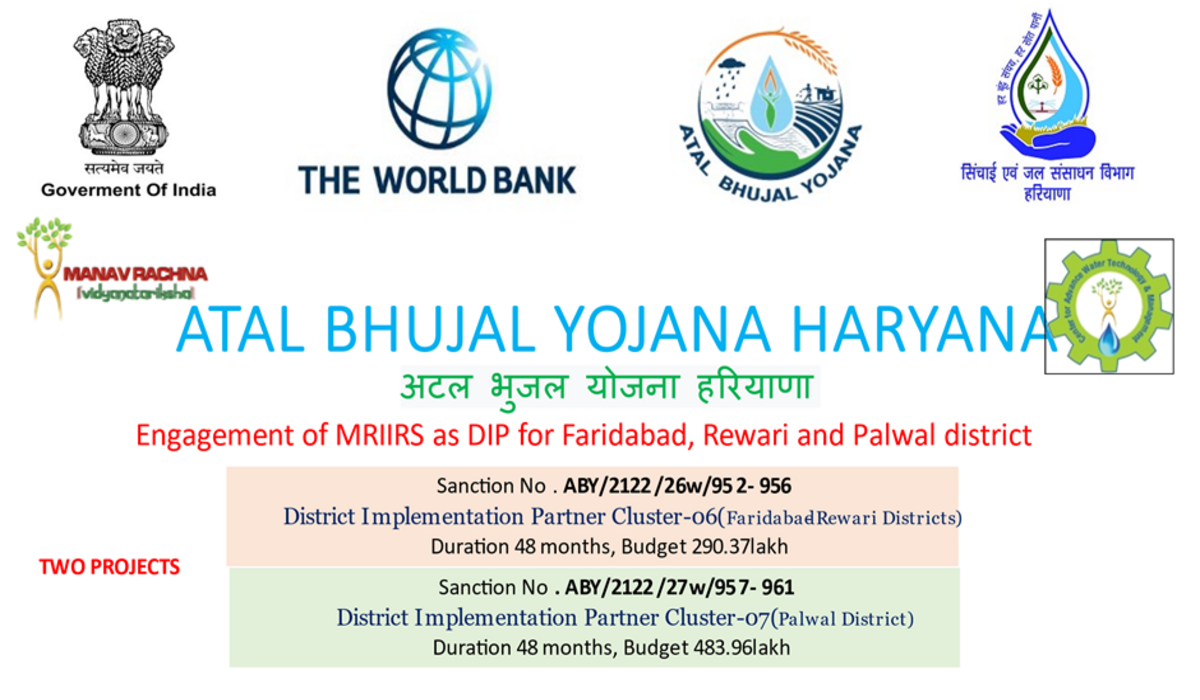 Read more about the article Haryana: यमुनानगर पहले स्थान पर Atal Bhujal Youth Ambassador बनाने में; पानीपत पिछड़ गया; कई जिलों ने कोई रुचि नहीं दिखाई