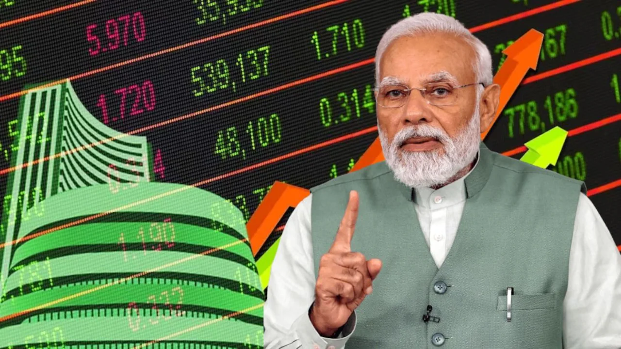 You are currently viewing Modi 3.0 बनने के बाद बाजार ने बनाया नया रिकॉर्ड