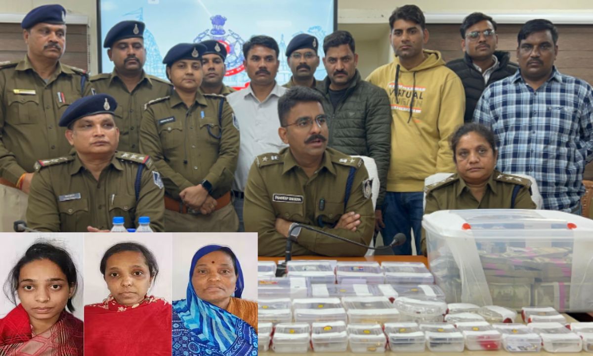 You are currently viewing उज्जैन में ‘नौकरानी’ बनी ठग: ज्योतिष से ठगे 3 करोड़! उज्जैन पुलिस ने 3 करोड़ की ब्लैकमेलिंग कांड का किया खुलासा, 45 लाख नकद और 55 लाख के जेवर बरामद…