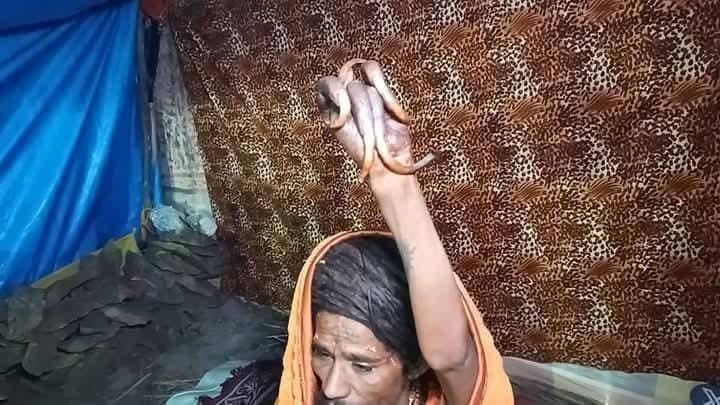 Mahakumbh 2025: महंत महाकाल गिरी की अद्भुत तपस्या, 9 साल से एक हाथ ऊपर उठाकर कर रहे साधना