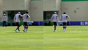 Read more about the article चैंपियंस ट्रॉफी 2025 से पहले भारत की शानदार तैयारी, लेकिन प्रैक्टिस में ऋषभ पंत को लगी चोट:  क्या टीम बना पाएगी इतिहास?  20 फरवरी को बांग्लादेश से होगा पहला मुकाबला