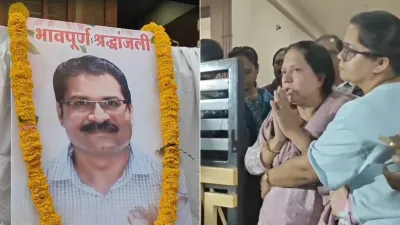 You are currently viewing पहलगाम आतंकी हमले में शहीद सुशील की अंतिम विदाई, इंदौर ने नम आंखों से दी विदाई: ताबूत से लिपटी पत्नी, टूटे पिता; मुख्यमंत्री डॉ. मोहन यादव समेत नेताओं और सैकड़ों लोगों ने दी श्रद्धांजलि!