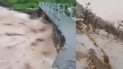You are currently viewing उत्तराखंड में बादल फटने से मचा हड़कंप, सांग नदी में आई बाढ़ से रास्ते बंद: चारधाम यात्रा भी प्रभावित, राजस्थान में भी तेज बारिश से जनजीवन अस्त-व्यस्त