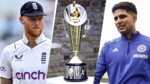 Read more about the article गिल बनाम स्टोक्स: तेंदुलकर-एंडरसन ट्रॉफी से भारत-इंग्लैंड टेस्ट राइवलरी की नई शुरुआत, पहला मुकाबला हेडिंग्ले क्रिकेट स्टेडियम में खेला जा रहा; युवा बल्लेबाज साई सुदर्शन का भी हुआ डेब्यू देबे!