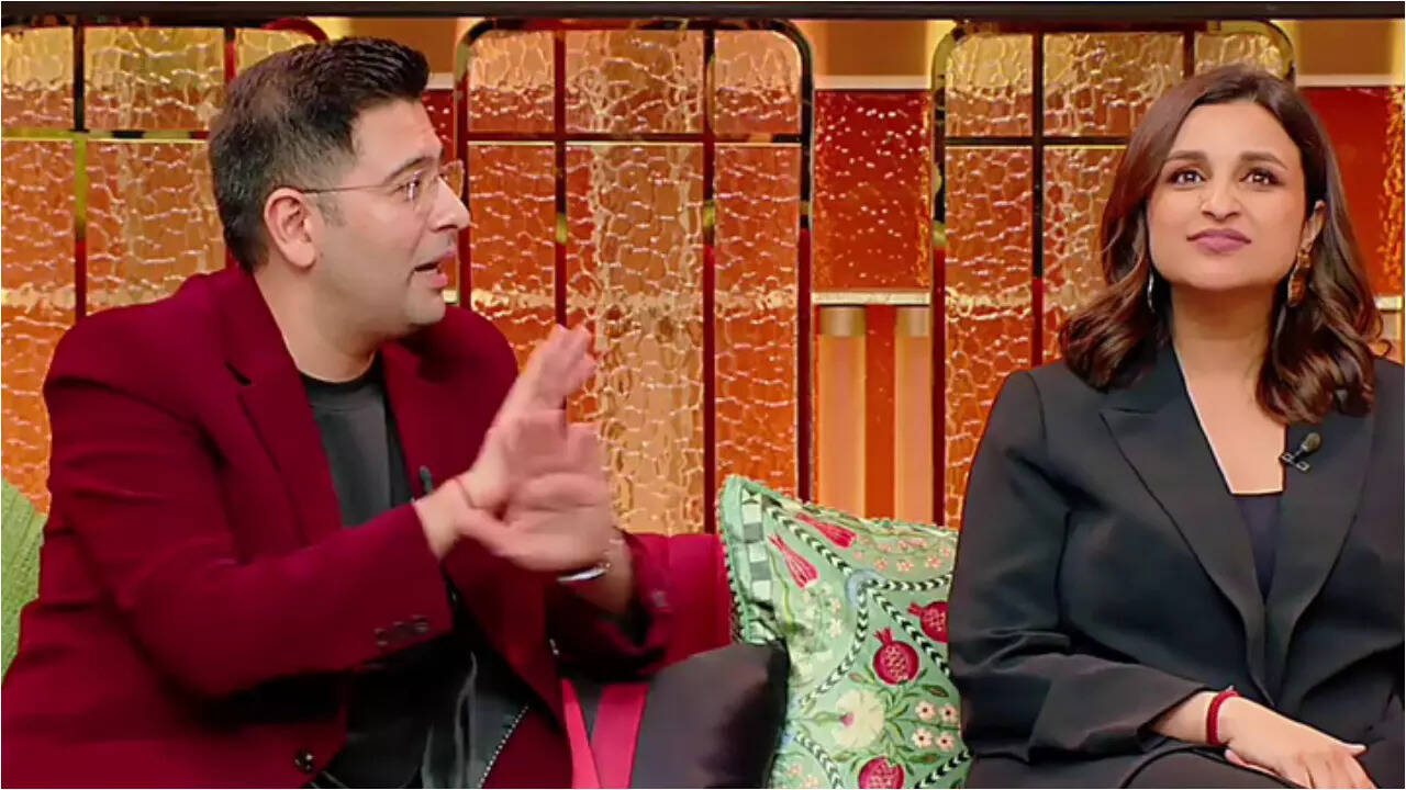 Read more about the article ‘द ग्रेट इंडियन कपिल शो’ में पहली बार साथ दिखेंगे राघव चड्ढा और परिणीति चोपड़ा, प्रोमो में मस्ती भरी केमिस्ट्री से जीता दिल; अब नेटफ्लिक्स पर रिलीज होगा बहुप्रतीक्षित एपिसोड!