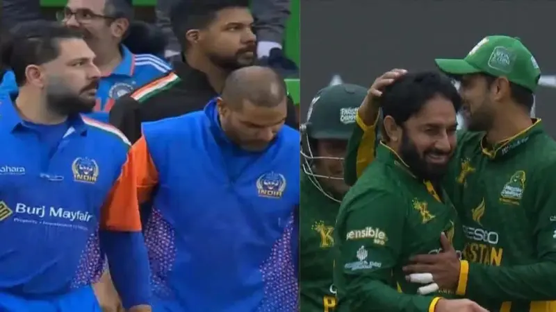 You are currently viewing भारत-पाक WCL सेमीफाइनल रद्द: टीम इंडिया का आतंकवाद के खिलाफ सख्त स्टैंड, पाकिस्तान के साथ खेलने से किया इनकार!