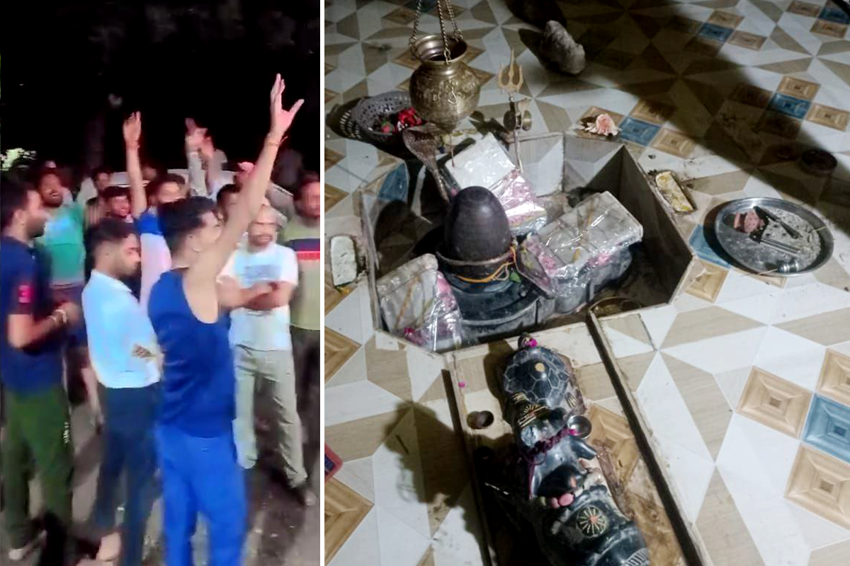 You are currently viewing रतलाम के बिरमावल गांव में मंदिर तोड़फोड़ से ग्रामीण आक्रोशित: सावन के आखिरी सोमवार से पहले शिव परिवार की मूर्तियाँ खंडित, लाठियों से तोड़ा गया; आरोपी हिरासत में!