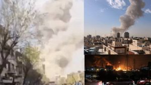 Read more about the article पश्चिम एशिया में तनाव चरम पर: इजराइल-ईरान के बीच सीधा सैन्य टकराव, सैकड़ों मिसाइलें दागी गईं