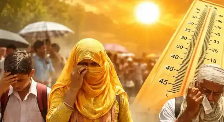 MP में गर्मी का कहर: 20 जिलों में लू का अलर्ट, नर्मदापुरम में पारा 43°C पार; कई शहरों में 40–42°C के बीच तापमान