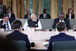 Read more about the article G7 समिट में पीएम मोदी ने उठाया समुद्री सुरक्षा का मुद्दा: होर्मुज स्ट्रेट में भारतीय नाविकों की मौत पर जताई चिंता